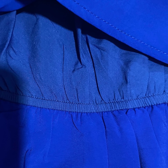 Elegant Blue Women's Romper - Picture 4 of 4